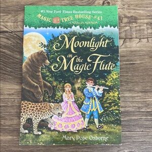 Magic Tree House #41 Moonlight on the Magic Flute Book